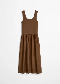Kleid mit Spitzenrock aus reinem Organic Cotton