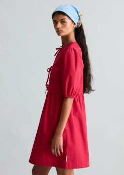 Kleid regular aus Baumwoll-Popeline
