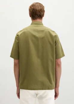 Kurzarm-Hemd regular aus weichem TENCEL™ Lyocell - Mix