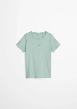 Kurzarm-Lounge-Shirt aus Bio-Baumwoll-Jersey