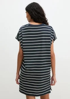 Kurzarm-Lounge-Shirt aus reiner Bio-Baumwolle