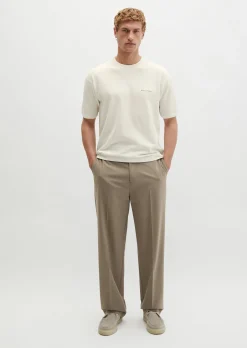 Kurzarm-Pullover Travel Collection aus reiner Bio-Baumwolle