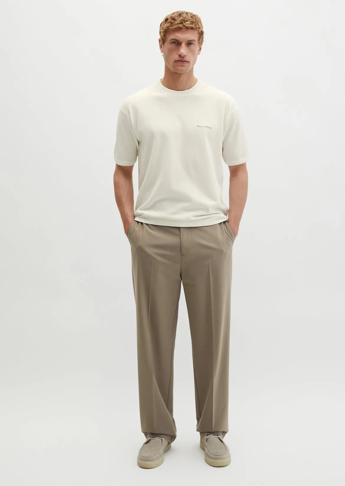 Kurzarm-Pullover Travel Collection aus reiner Bio-Baumwolle