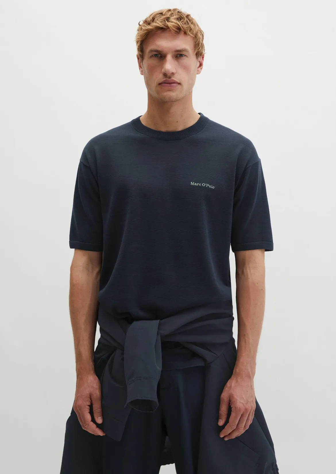 Kurzarm-Pullover Travel Collection aus reiner Bio-Baumwolle