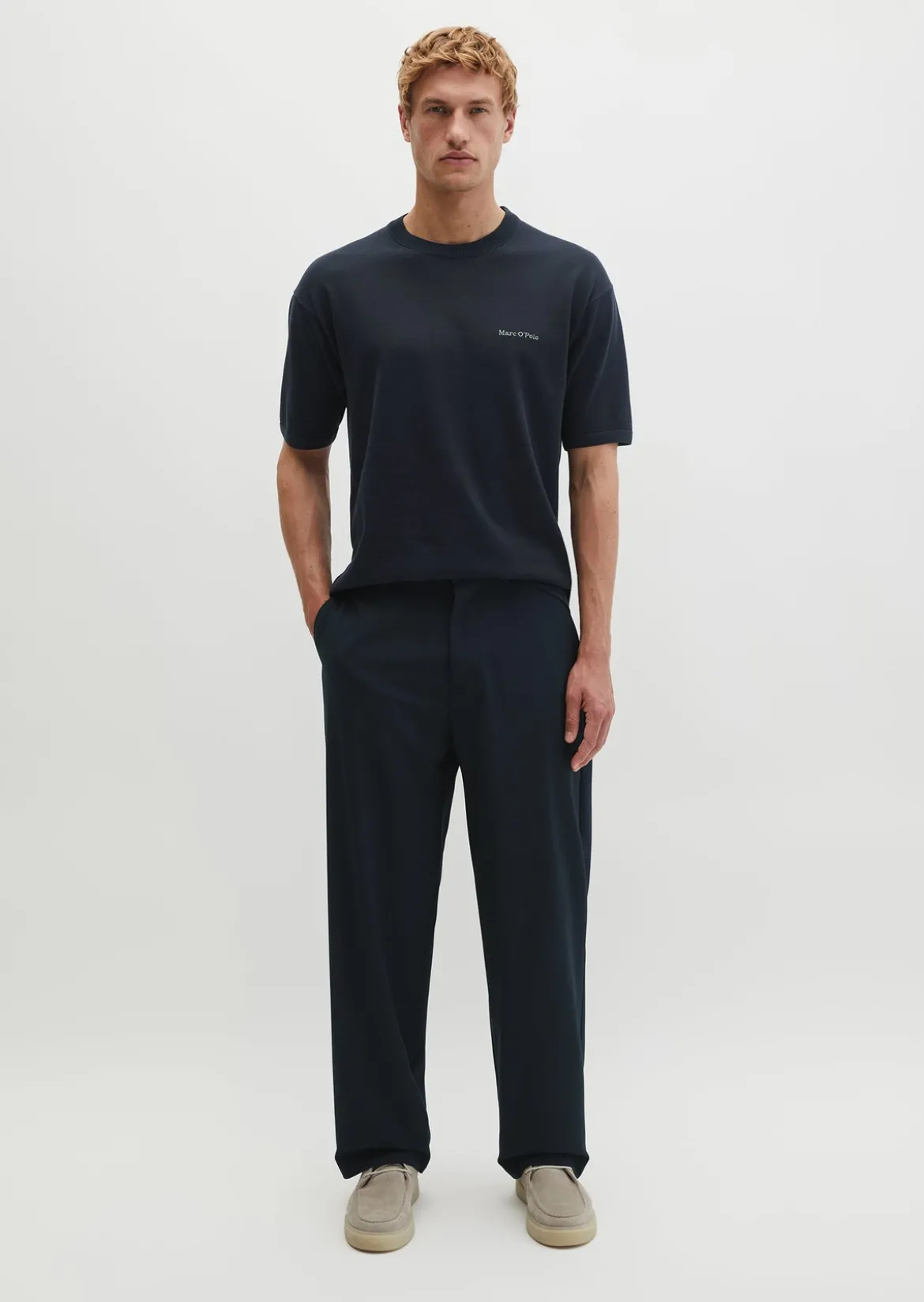 Kurzarm-Pullover Travel Collection aus reiner Bio-Baumwolle