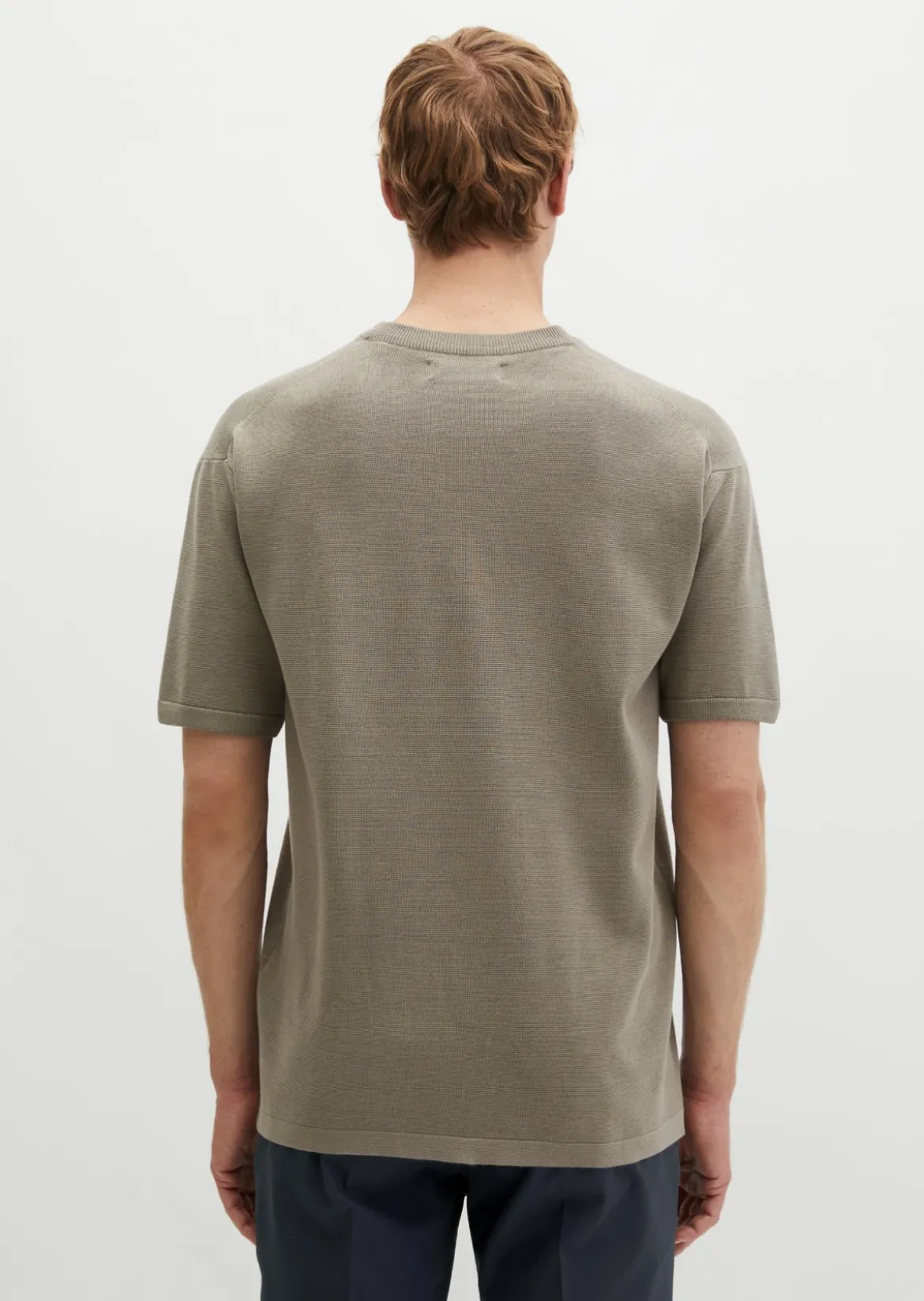 Kurzarm-Pullover Travel Collection aus reiner Bio-Baumwolle