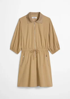 Kurzes Kleid relaxed aus Organic-Cotton-Mix-Stretch