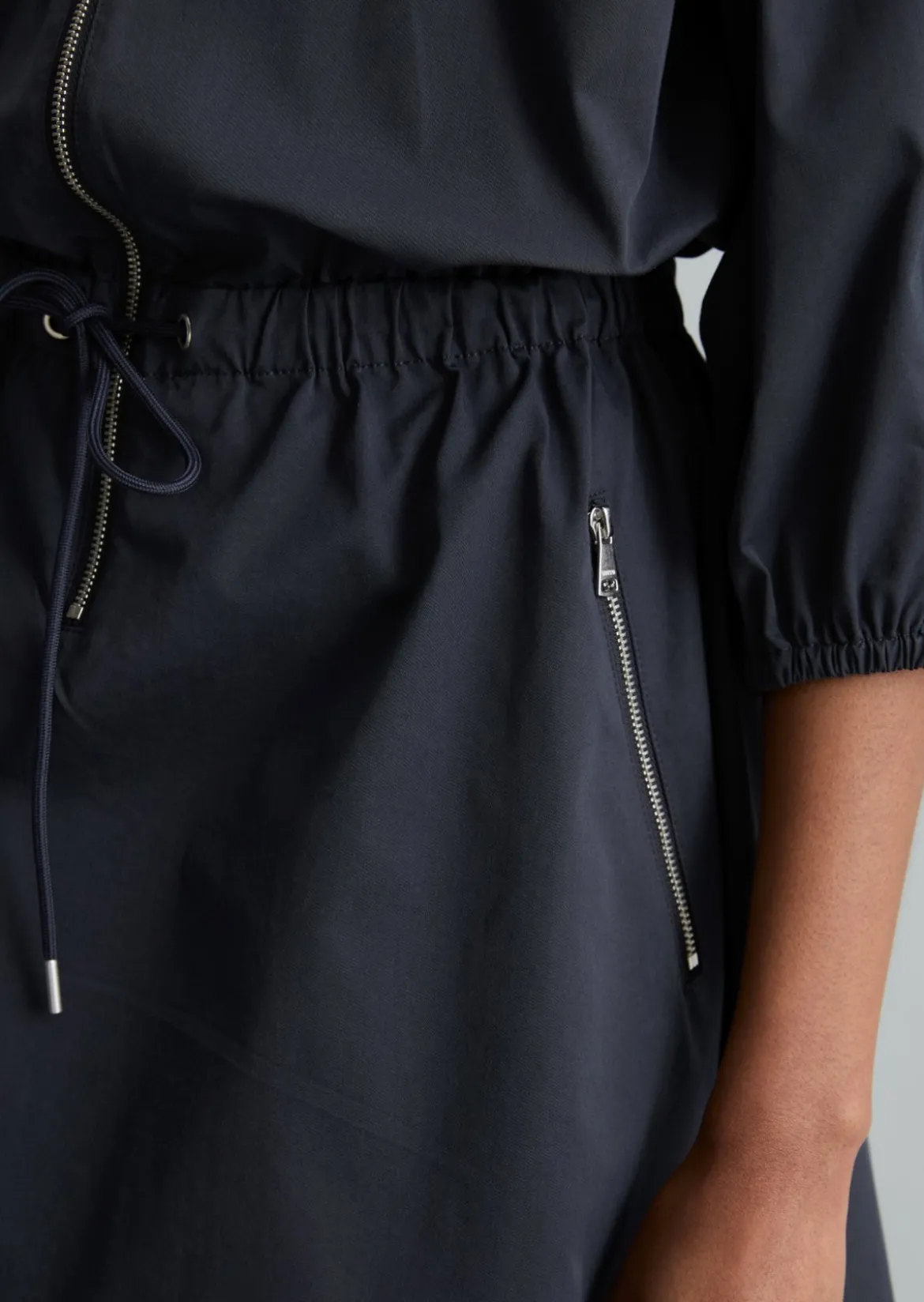 Kurzes Kleid relaxed aus Organic-Cotton-Mix-Stretch