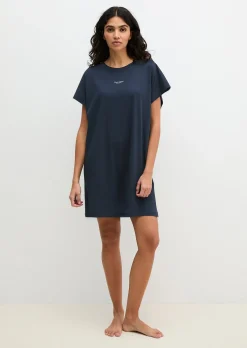 Kurz-Lounge-Shirt aus reiner Bio-Baumwolle