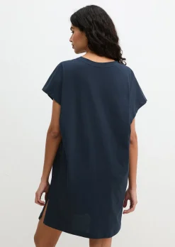 Kurz-Lounge-Shirt aus reiner Bio-Baumwolle