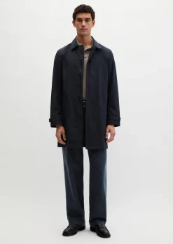 Kurzmantel regular aus recyceltem Polyester
