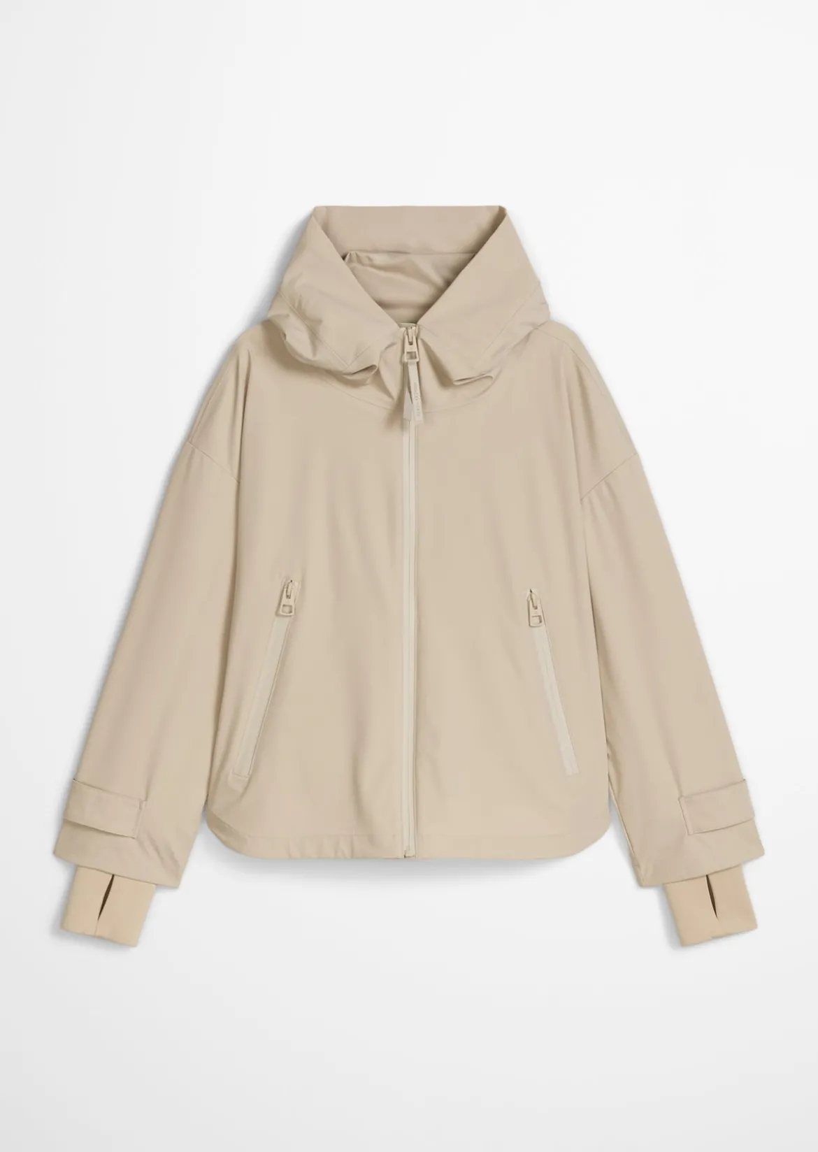 3-Lagen-Regenjacke MOP x Function aus wasserdichtem Nylon-Stretch