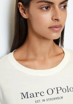 Langarm-Lounge-Shirt aus Bio-Baumwoll-Jersey