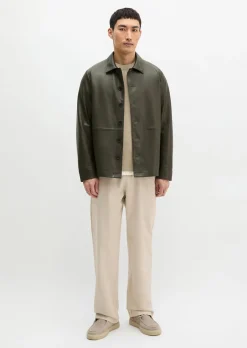 Lederjacke regular aus weichem Lammleder