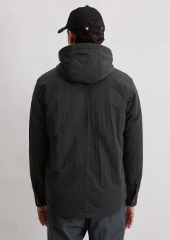 Leicht wattierte Jacke regular mit abnehmbarer Kapuze