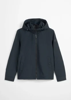 Leicht wattierte Jacke regular mit abnehmbarer Kapuze