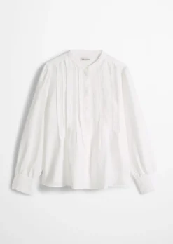Leinenbluse A-Shape mit natürlich kühlender Funktion