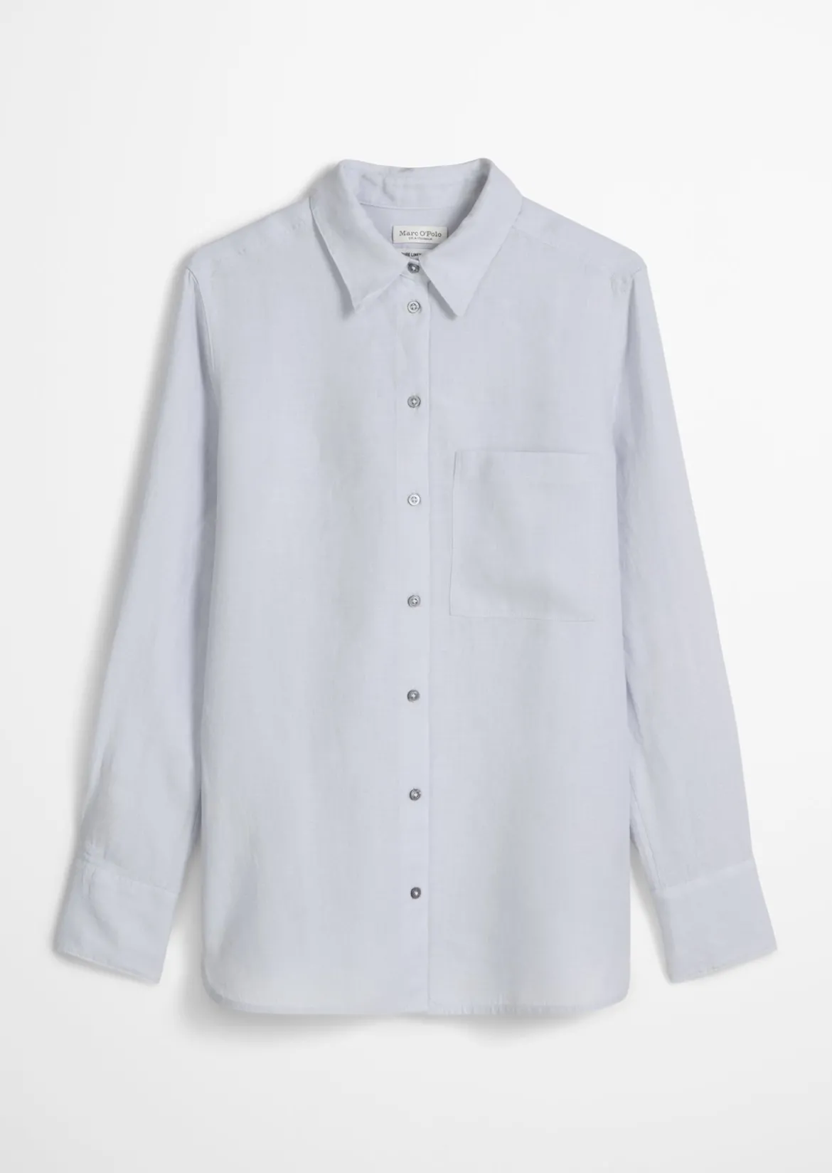 Leinen-Bluse regular aus leichter Qualität