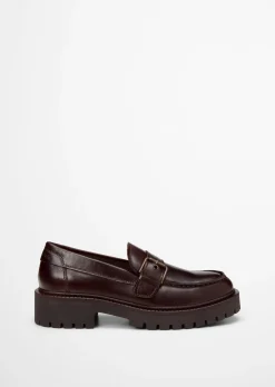 Loafer mit robuster Profil-Laufsohle