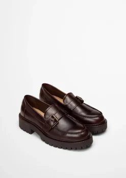 Loafer mit robuster Profil-Laufsohle