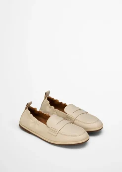 Loafer Model Alva mit elastischer Fersenkante
