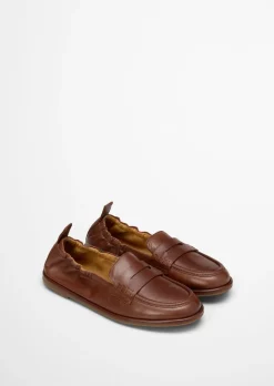 Loafer Model Alva mit elastischer Fersenkante