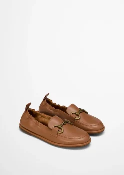 Loafer Model Alva mit elastischer Fersenkante