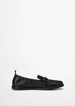Loafer Model Alva mit elastischer Fersenkante