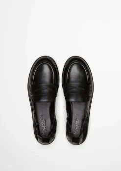 Loafer Model Alva mit elastischer Fersenkante