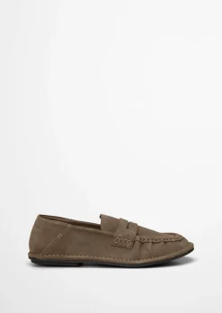 Loafer Model Alvette aus weichem Veloursleder