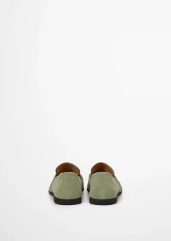 Loafer Model Safina aus weichem Velours-Rindleder