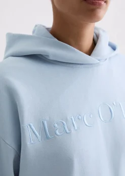 Logo-Kapuzensweatshirt relaxed aus Organic Cotton