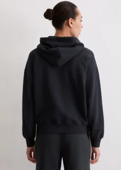 Logo-Kapuzensweatshirt relaxed aus Organic Cotton
