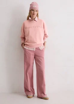 Logo-Sweatshirt relaxed aus Organic Cotton
