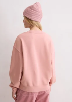 Logo-Sweatshirt relaxed aus Organic Cotton
