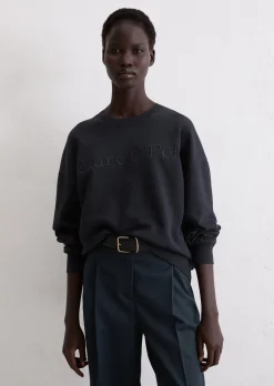 Logo-Sweatshirt relaxed aus Organic Cotton