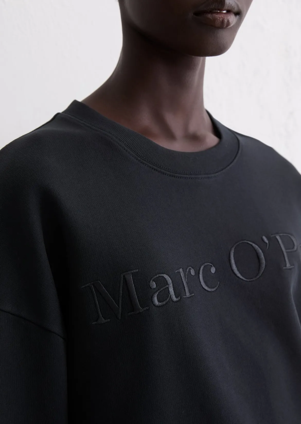 Logo-Sweatshirt relaxed aus Organic Cotton