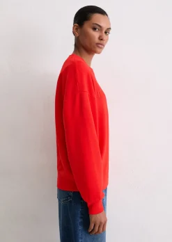 Logo-Sweatshirt relaxed aus Organic Cotton