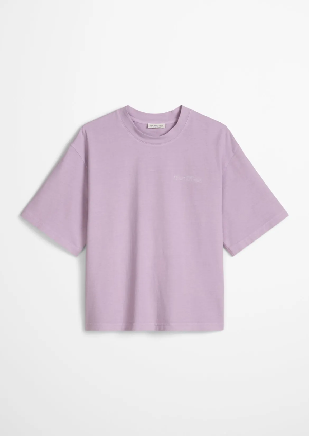 Logo-T-Shirt regular aus recycelter und Bio-Baumwolle