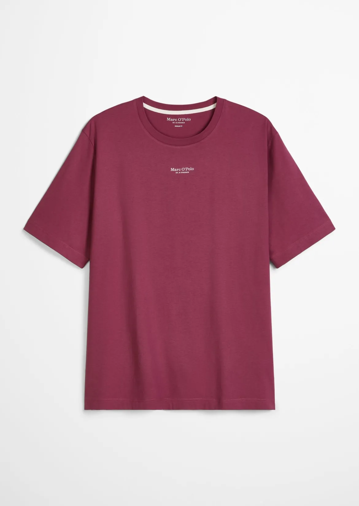 Logo-T-Shirt regular aus reiner Bio-Baumwolle