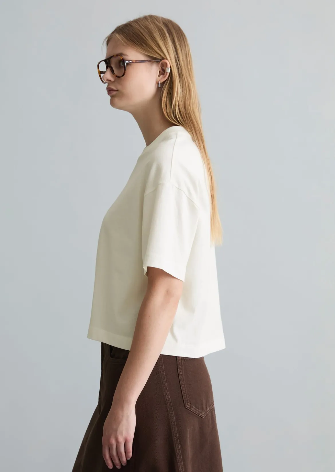 Logo-T-Shirt relaxed aus Organic Cotton