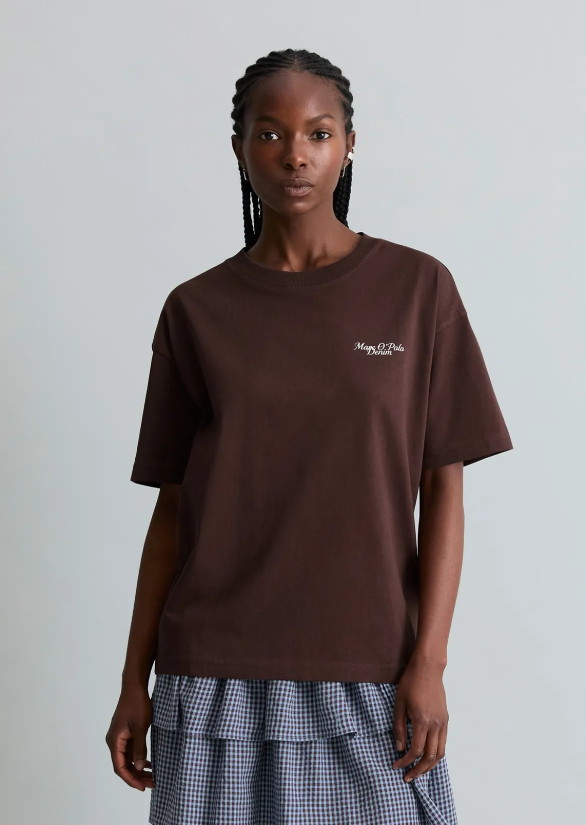 Logo-T-Shirt relaxed aus Organic Cotton