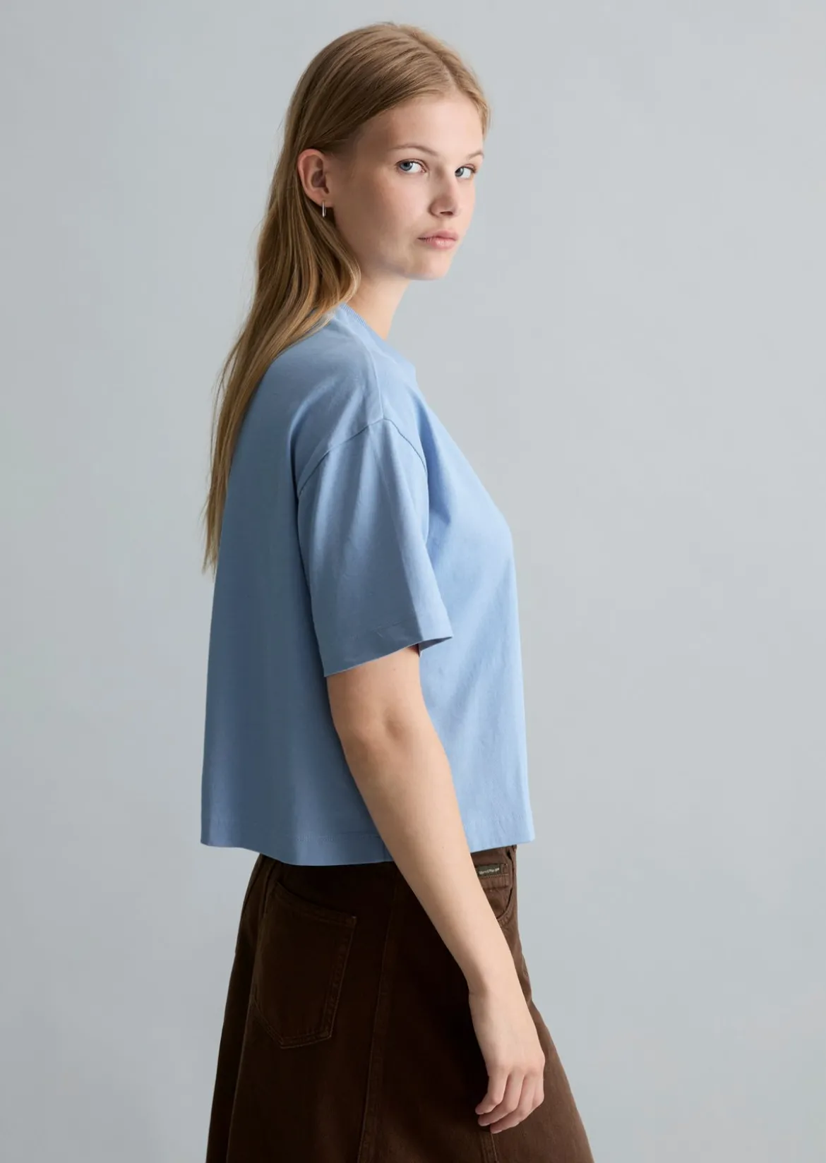 Logo-T-Shirt relaxed aus Organic Cotton
