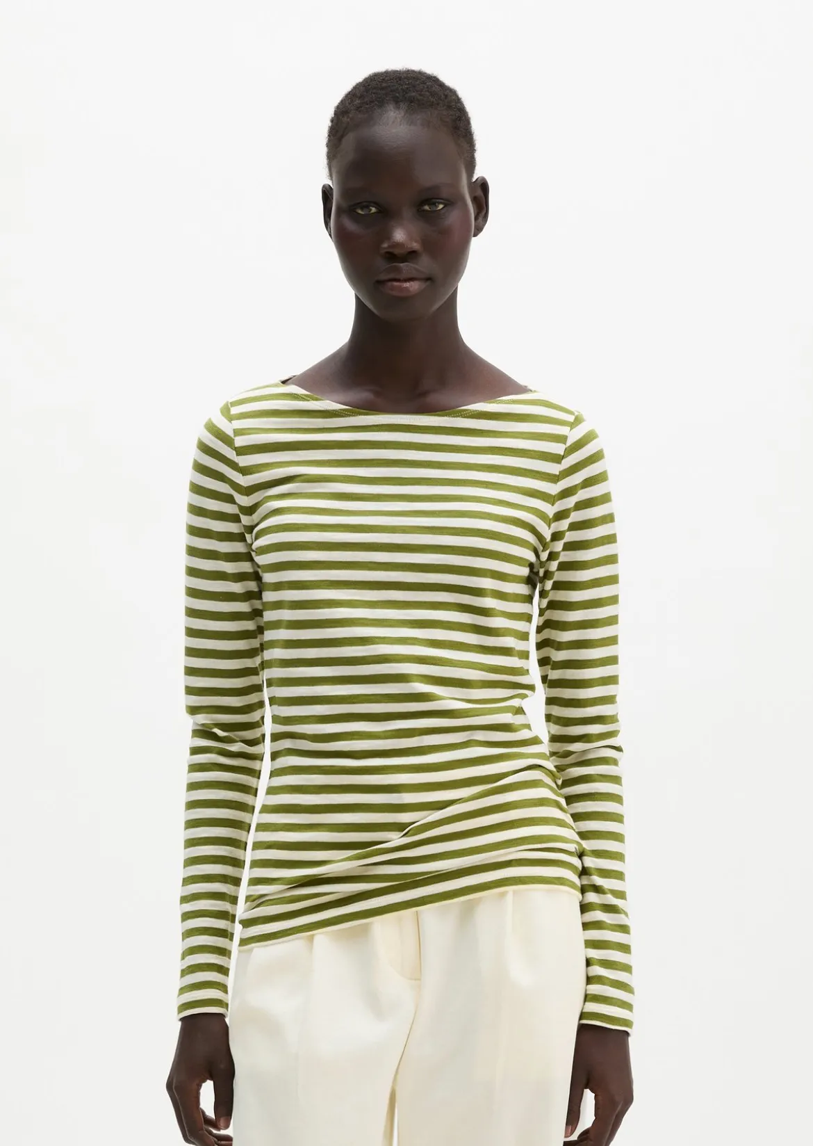 Longsleeve aus Organic-Cotton-Slub-Jersey