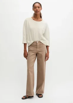 Longsleeve loose aus Organic Cotton Single Jersey