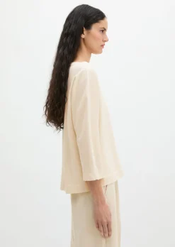 Longsleeve loose aus Organic Cotton Single Jersey