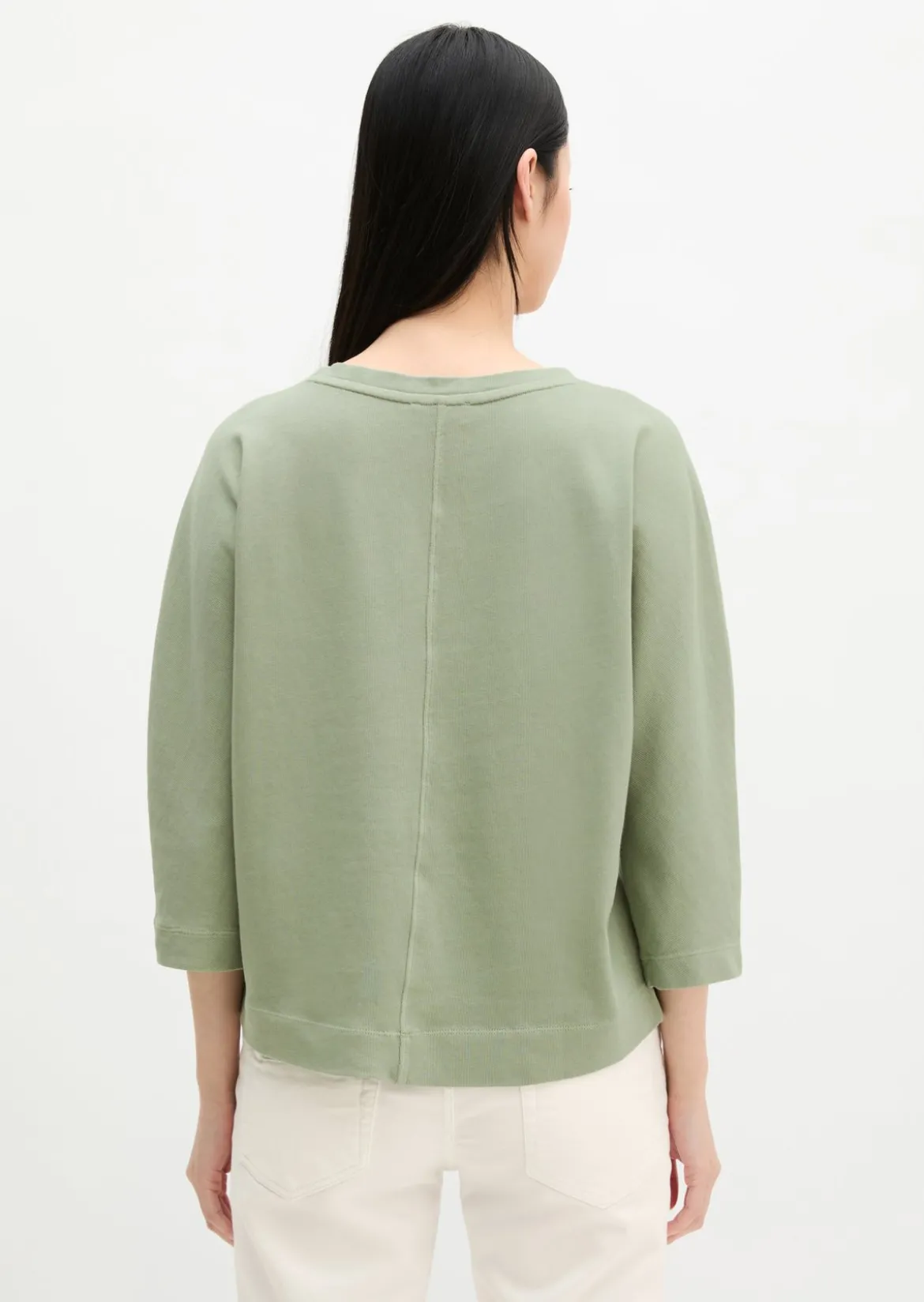 Longsleeve loose aus Organic Cotton Single Jersey