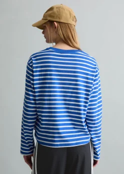 Longsleeve regular aus Heavy Slub Jersey