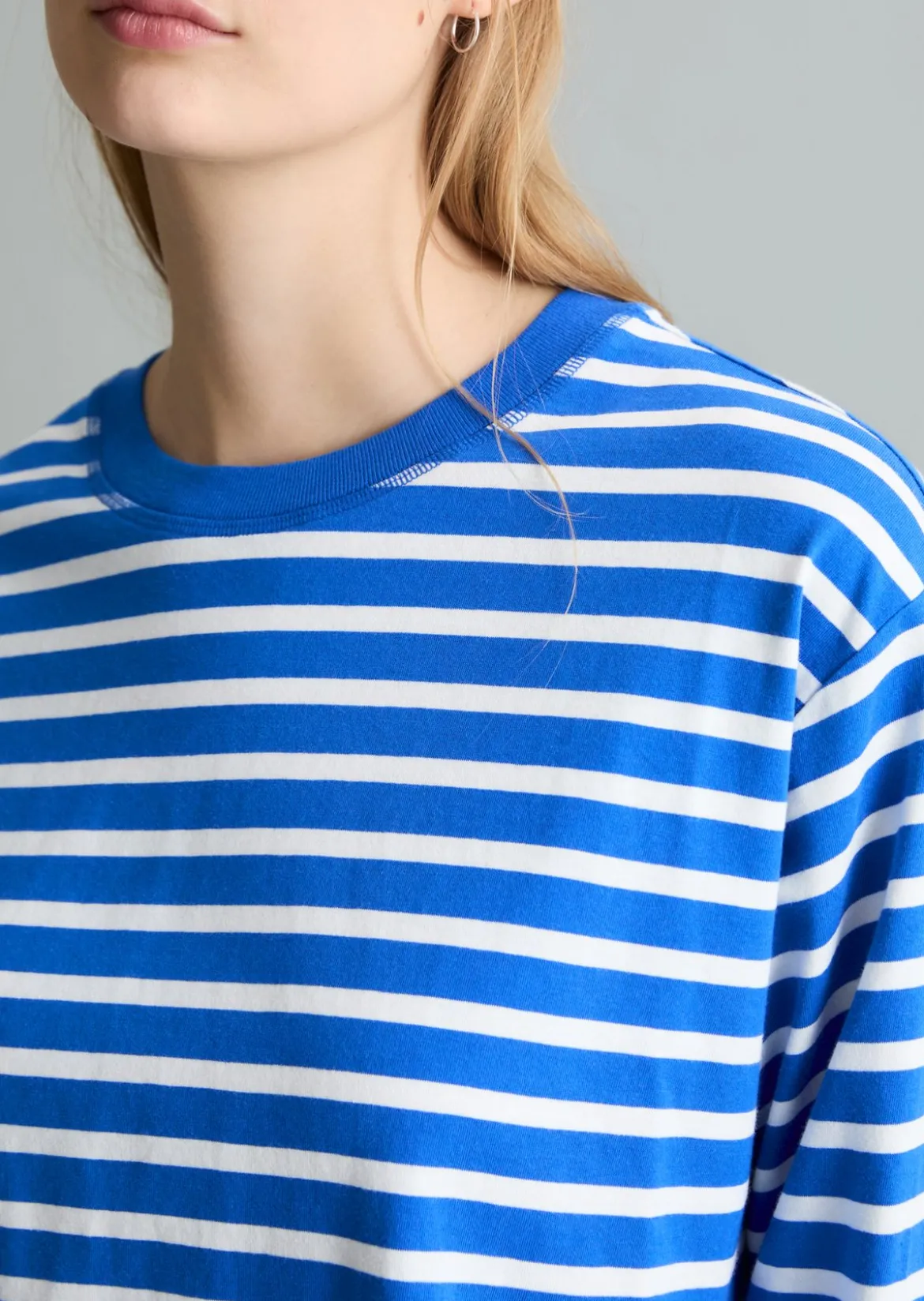 Longsleeve regular aus Heavy Slub Jersey