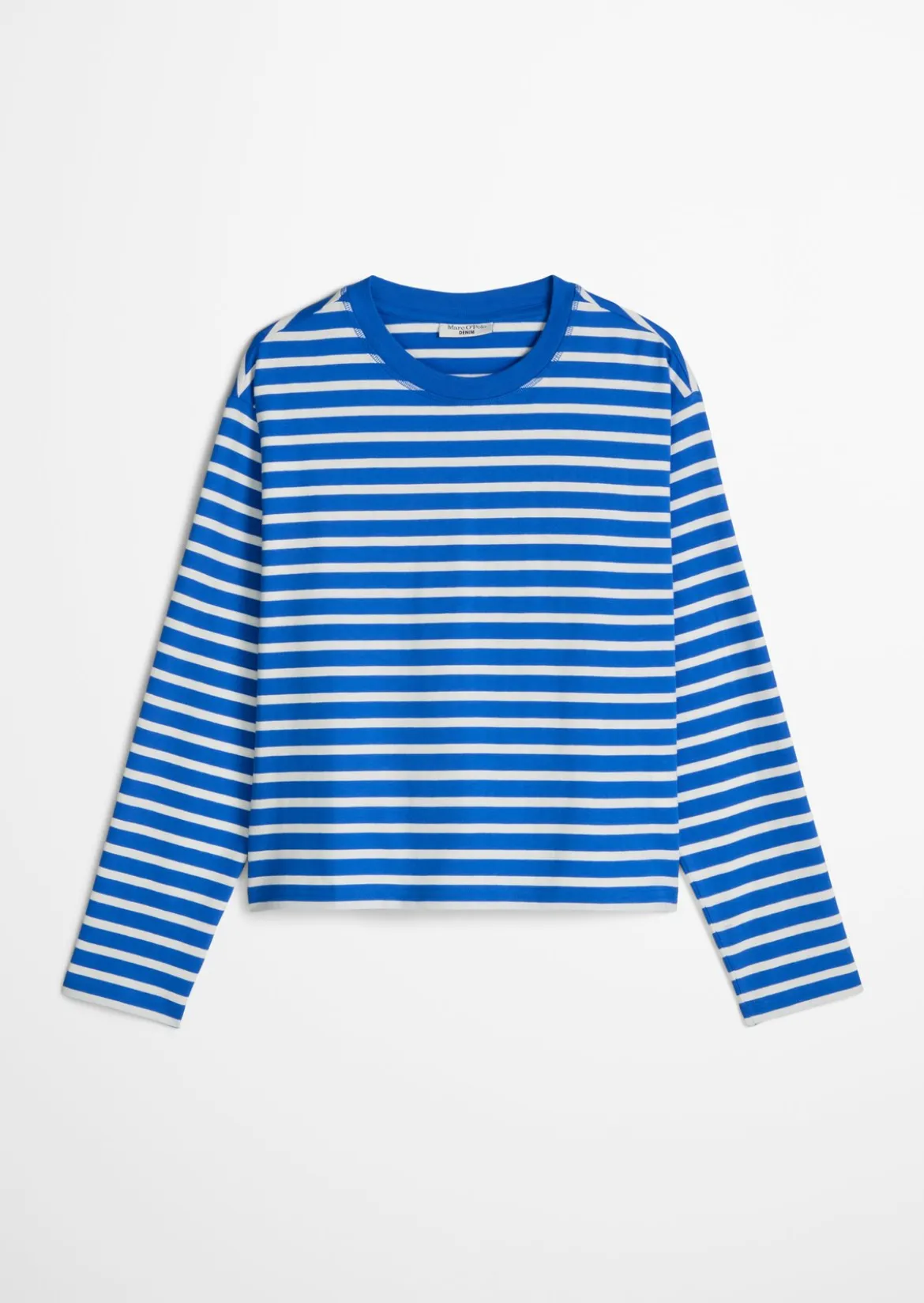 Longsleeve regular aus Heavy Slub Jersey